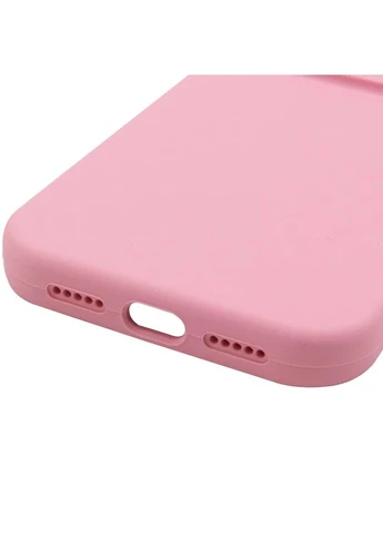 Чехол Silk Full Camera для Apple iPhone 17 6.3" силиконовый розовый No Brand (403024073)