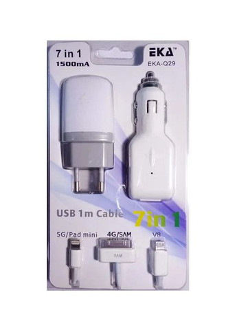 Зарядний пристрій EKA Q-29 7 in 1 універсальний UKC (317192038)