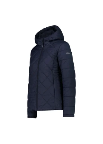 Синяя куртка fix hood twill blue 34k0026-n950 CMP
