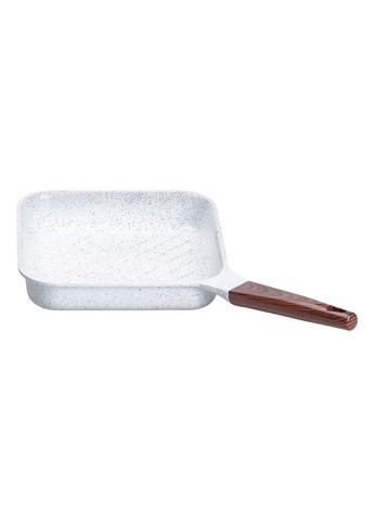 Сковорода-гриль алюминиевая, квадратная, 2,5 л, с антипригарным покрытием, 24 см MGC White Jooki (358706632)