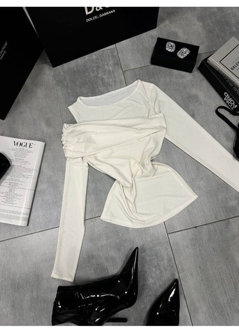 Женский лонгслив с топом No Brand (366226778)