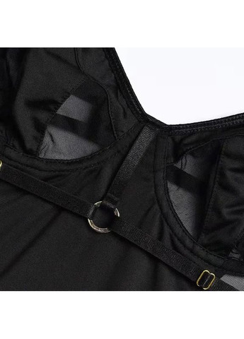 Cексуальний боді з кісточками є кнопки. Сексуальний боді на бретелях із спандекса China (360864397)