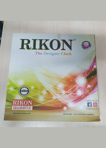 Настенные часы 2351 Brown Ivory Rikon (337173538)