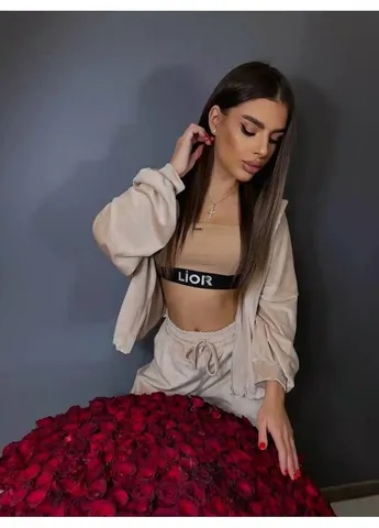Велюровий костюм жіночий No Brand (362085425)