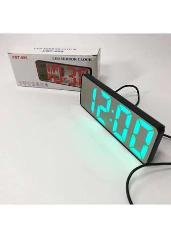 Электронные настольные LED часы от USB 898-4 с будильником и термометром оригинальные настольные часы VST (401748887)