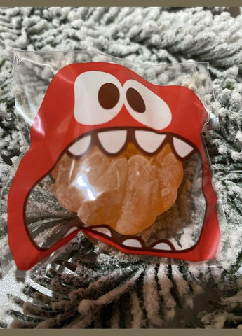 Мило ручної роботи. мандаринка в пакеті. Новорічний подарунковий набір мила ручної роботи No Brand (343052323)