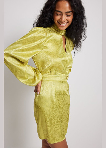 Салатова сукня демісезон,салатовий, NA-KD