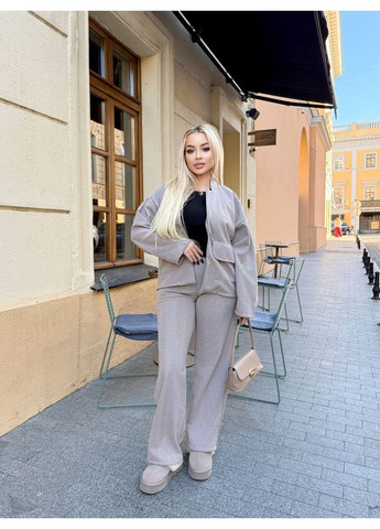 Жіночий костюм з кашеміру стрейч (розмірна сітка в описі) DK/DL Мода без кордонів (362622560)