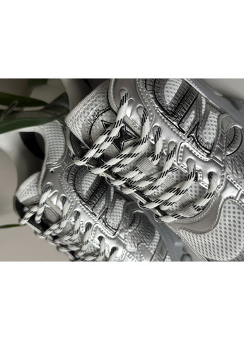 Кроссовки женские Dior Chrono Silver | Диор Хроно серебряные No Brand серебряные демисезоны (366742237)