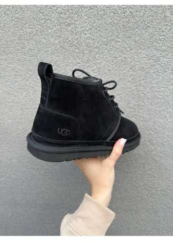 Угги Женские UGG Neumel Black (Замша) (366320822)