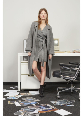 Серая юбка женская мини 79407-1231608 Oui