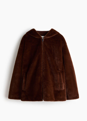 Коричнева демісезонна куртка H&M