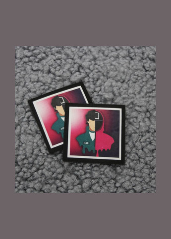 Нашивка "Squid game" игра в кальмара (6129) No Brand (335811391)