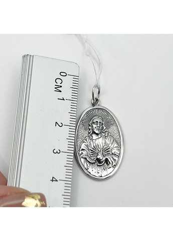 Православная ладанка серебряная "Спаситель" 4,4г No Brand (369736678)