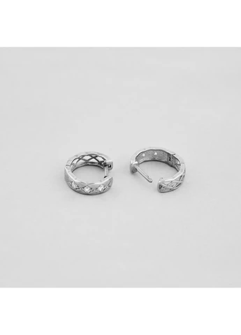 Серьги Серебряное сплетение Minimal (338795941)