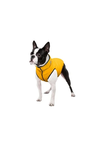 Курточка для собак AiryVest двостороння,, A 38-40, B 63-66, C 39-42, жовто-чорна Том.М (400044343)