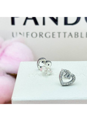 Серебряные серьги Пандора "Шарики" 297099CZ Kabluchka (355344898)