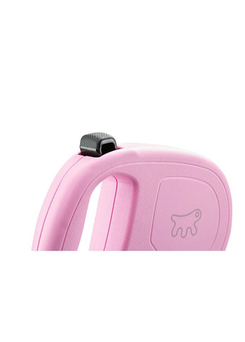 Рулетка-поводок для собак Flippy One Tape с лентой размер S розовая 14.7×3×10 см 75092216 Ferplast (269341656)