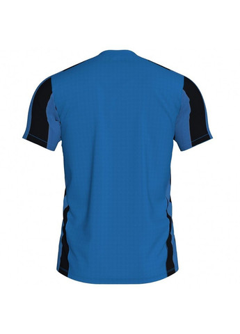 Синяя футболка inter t-shirt royal-black s/s черный,синий Joma