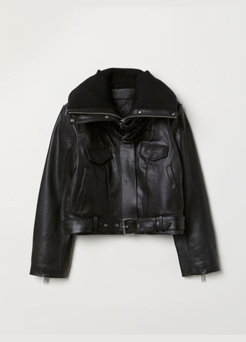 Черная куртка H&M