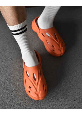 Оранжевые летние кроксы оранжевые magnum No Brand