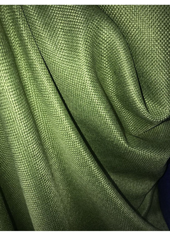 Штора Лен Блэкаут Оливка 1 шт 250х230 No Brand (353833123)