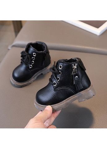 Черевики дитячі демісезонні колір чорний 10935 No Brand (364238351)