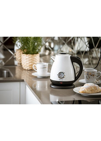 Электрочайник с термометром Сamry СR-1344-white 1.7 л белый Camry (362263950)