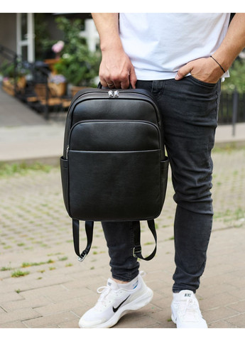 Кожаный мужской рюкзак классический из натуральной кожи качественный 78672 Tiding Bag (352308202)