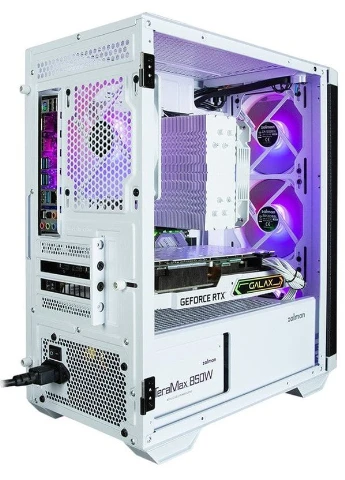Корпус M4 Tempered Glass без БЖ White (M4WHITE) Zalman (361853531)