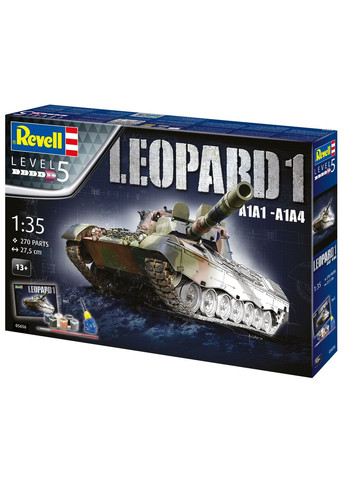 Сборная модель набор Танк Leopard 1 A1A1A1A4 уровень 5 масштаб 1:35 (RVL-05656) Revell _05656 (315402960)
