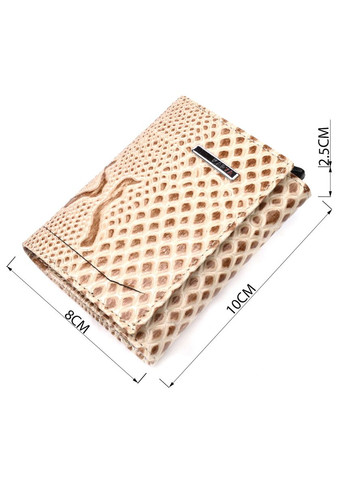 Візитниця із натуральної фактурної шкіри під змію 20985 Karya (331907977)