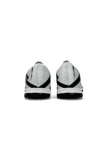 Белые демисезонные кроссовки мужские nike No Brand Air Zoom Mercurial Vapor 15 Academy TF White Grey Black
