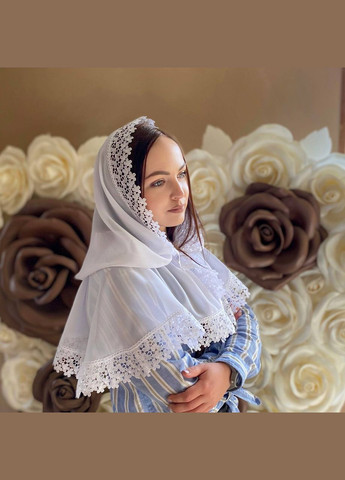 Палантин "Ажурные цветы" для взрослых BetiS (365302201)