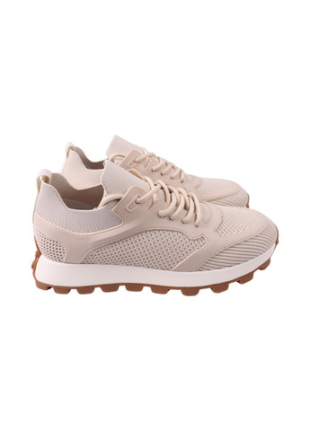 Білі кросівки чоловічі молочні текстиль Brooman 1004-24LK