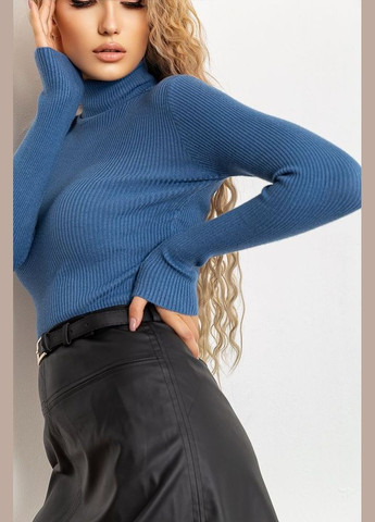 Стильний жіночий гольф у рубчик 204R001 Ager Водолазка (316431019)