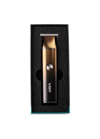 Тример для стрижки V-986 з насадками та USB, золото VGR (370974801)