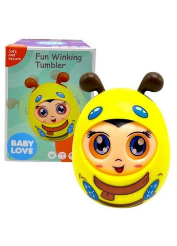 Неваляшка, подвижные глаза (микс цветов) (275307) MIC (361080430)