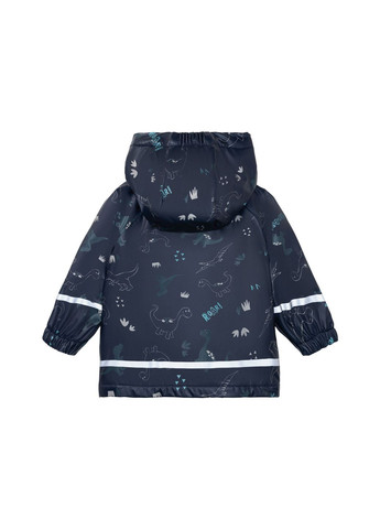 Куртка-дождевик на флисовой подкладке для мальчика 3M Scotchlite™ 356926 темно-синий Lupilu (263354534)
