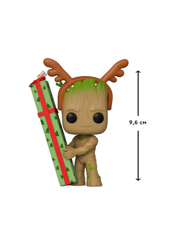 Ігрова фігурка POP! серії Вартові Галактики: Святковий Спеціал – ГРУТ Funko (324109960)