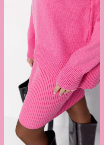 Вязаный костюм с юбкой-карандашом и джемпером - зеленый цвет ONE SIZE (sku_01018) No Brand (327819623)