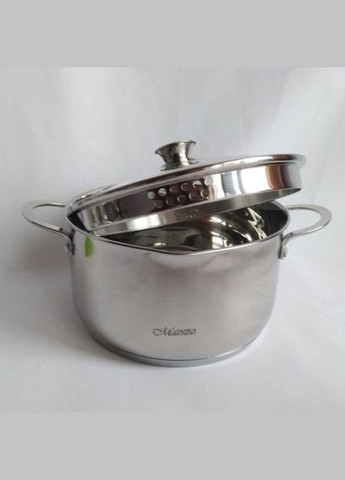 Кастрюля нержавейка с крышкой 24 см, 5 л (MR-3510-24) Maestro (334712892)