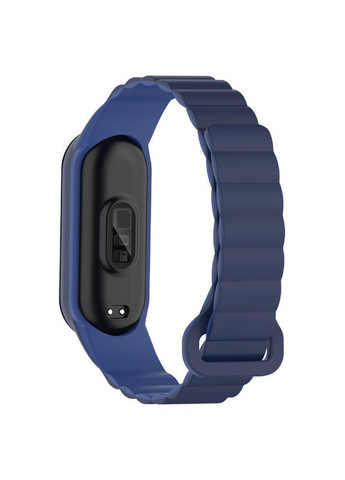 Ремешок для Xiaomi mi band 3 4 5 6 7 ремешки на сяоме, ксиоми ми бэнд / силиконовый ремень к фитнес-браслету Gray / Orange Epik (360628421)