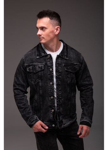 Черная демисезонная ветровка No Brand