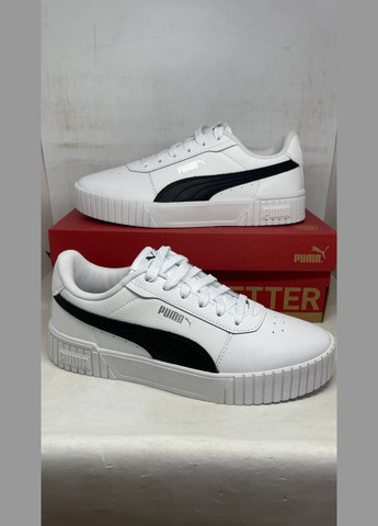 Кроссовки женские Puma carina 2.0 white белые (302243835)