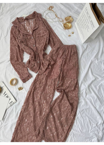 Женский комплект из гипюра Україна (356683137)