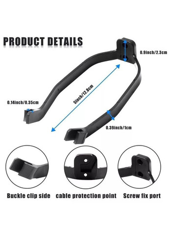 Заднє крило для електросамокату M365 та аналогів з додатковим кріпленням Xiaomi (337508443)