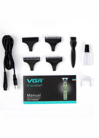Электробритва для головы V-085, Парикмахерские машинки профессиональные, Бритва QC-303 для бороды VGR (351486441)