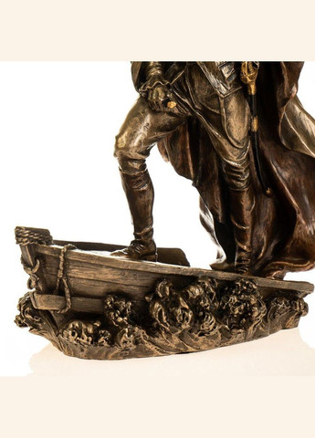 Статуэтка покрытая брозной Наполеон 23х19х12 см 76391 фирменная коробка Veronese (302239515)