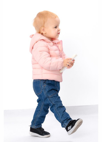 Рожева демісезонна куртка для дівчинки (демісезон) No Brand 43491